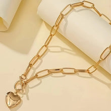 Load image into Gallery viewer, Chain-openable Heart Pendant Made Of Alloy