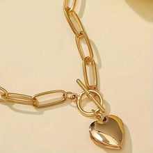 Load image into Gallery viewer, Chain-openable Heart Pendant Made Of Alloy