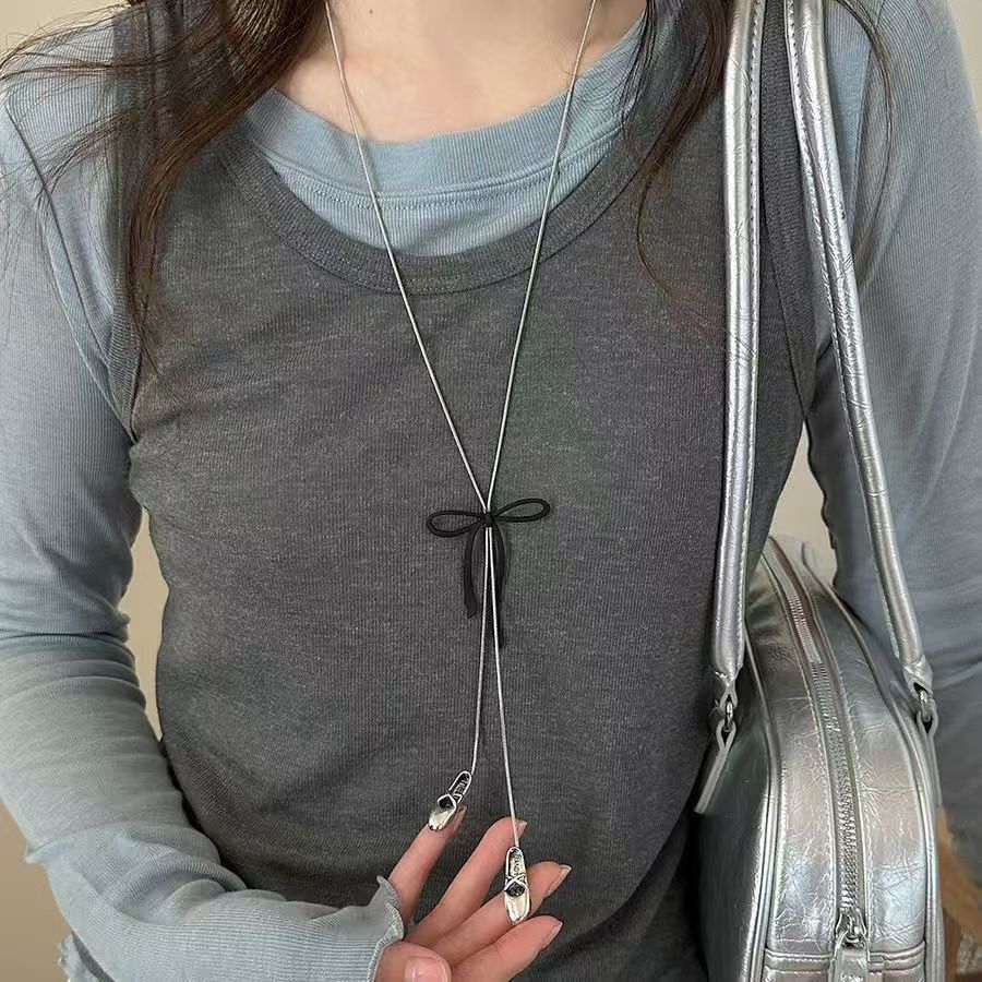 New Ballet Shoe Pendant Necklace Niche And High-end