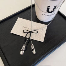 Load image into Gallery viewer, New Ballet Shoe Pendant Necklace Niche And High-end