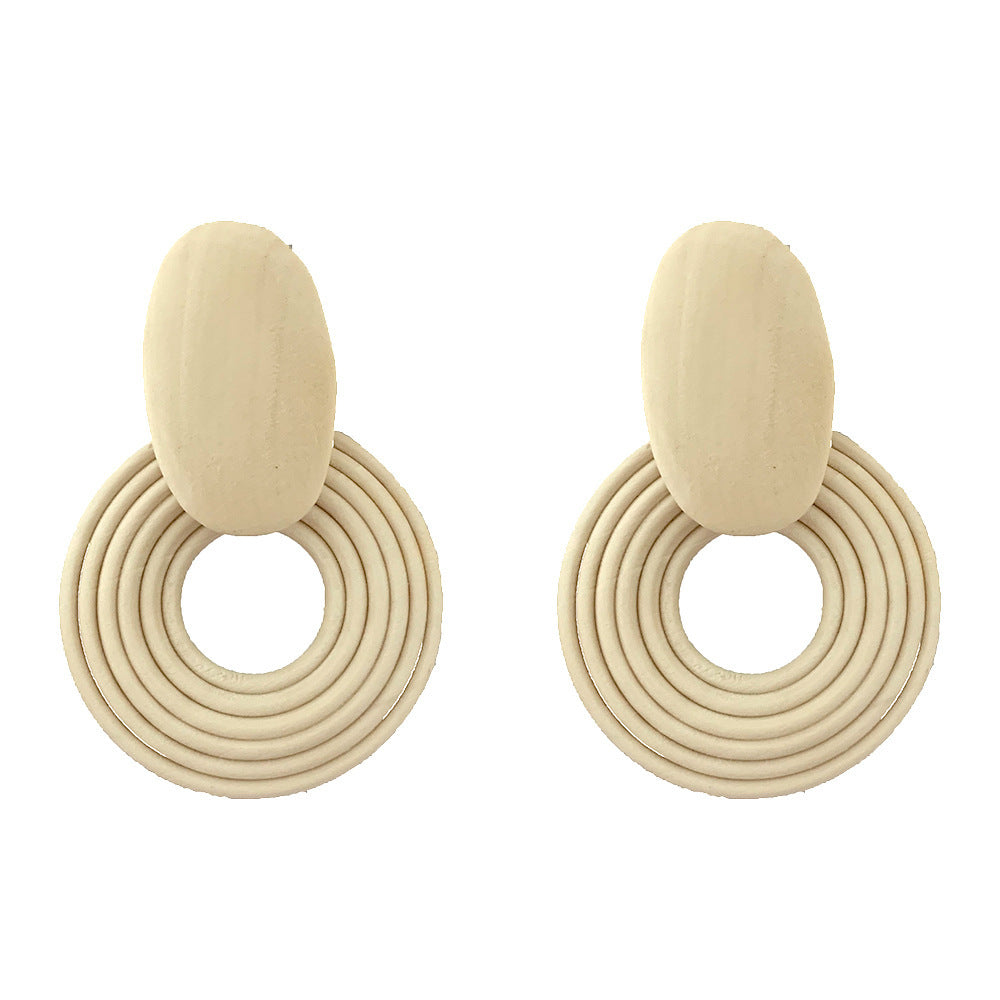 Simple Retro Statement Earrings For Women